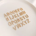 26 English Letter Pendant Earrings Necklace Bracelet Accessories