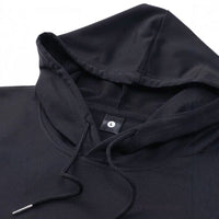 Men's Solid Color Hoodie Casual Set