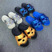 Skull EVA Indoor Bathroom Home Thick Bottom Soft Bottom Slippers