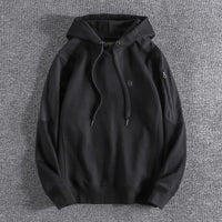 Space Cotton Comfortable And Stylish British-Style Mens Warm Hoodie