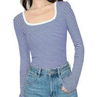 Womens Long-sleeve T-shirt Inner Base Layer Top