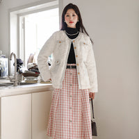 Women's Coat Lamb Wool Top Temperament
