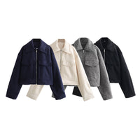 New Women's Fashion Short Jacket