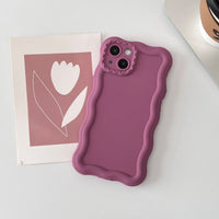 Cream Wind Phone Case Solid Liquid