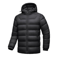Outdoor Leisure Comfortable Lightweight Duck Down Hooded Down Jacket