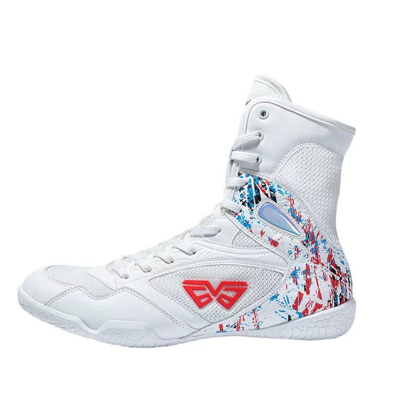 High-top Boxing Shoe Sanda Breathable Comfortable And Non-slip Fall