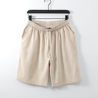 Men's Summer Plus Size Cotton Linen Shorts