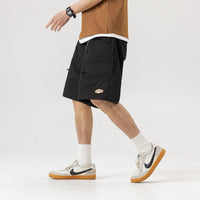 Mountain Vintage Zipper Workwear With Pocket Shorts
