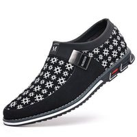 European And American Loafers Casual Shoes Color Flat