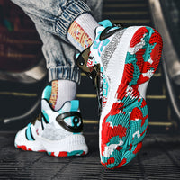 New High Top Fashion Casual Sports Men's Basketball Shoes