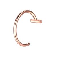 Stainless Steel Non-piercing Fake Lip Ring Labret