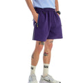Loose-fitting Contrast-Colored Zipper Shorts For Men