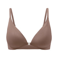 Women's Underwear Thin Small Breast Push Up Women's Front Buckle Backless Bra