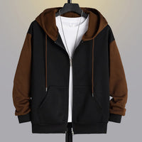 Zipper Hooded Sweater Men's Sports And Leisure