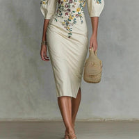 Off-shoulder Waist Dress For Women