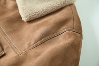 Men's Light Wear Vintage Suede Jacket