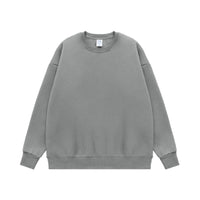 Men's Clothing Fallwinter Fleece-lined Solid Color