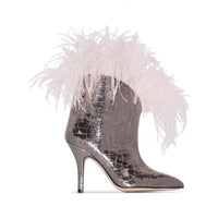 Women's Pointed Toe Stiletto Sleeve Booties