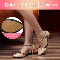 Womens Soft-soled Latin Dance Shoes