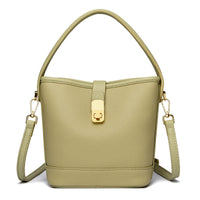 Fashionable Minimalist Multi-layer Single Shoulder Bag Niche Versatile Soft Leather