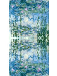 Tassel Digital Printing Scarf Cashmere Oil Painting Shawl