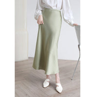 High-grade Silk Mid-length High-end Fishtail Long Skirt