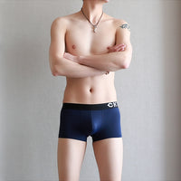 Summer New Ice Silk Boxer