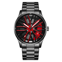 Rotating Dial Watch With A Hollowed-out Design