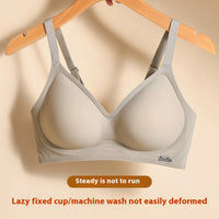Seamless Cloud Feeling Soft Support Bar Underwear Comfortable Nude Feel