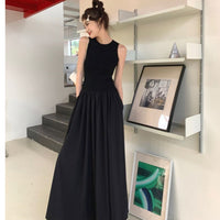 Vest-style Maxi-skirt Dress Fairy Gown