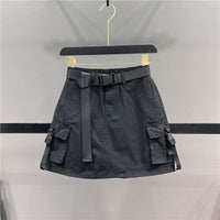 New Fashionable And Casual Pocket Bodycon Mini Skirt