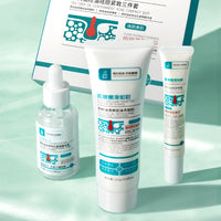 Ice Chrysanthemum Tea Tree Acne Removing Three Piece Set For Oil Control And Shrinkage Control