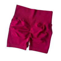 High Waist Stretch Breathable Quick-drying Running Seamless Shorts Sports Yoga Shorts