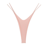 High Slit T-back Cotton Double Layer Bikini Shape Underwear Thin Belt