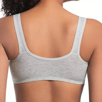 Front Button Underwear Large Size Push Up European And American Bra