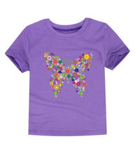 Men's And Women's Baby Half-sleeved Cartoon Printed T-shirt