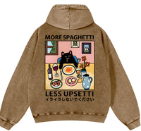 Heavyweight Washed And Distressed Loose Batik Sweatshirt