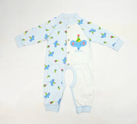 Children's Animal Long Sleeve Cut One-piece Romper