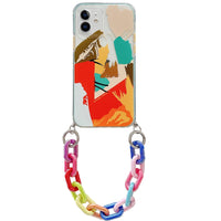 Compatible with Apple , Circle Graffiti Bracelet Shell New Personality Mobile Phone Protective Cover