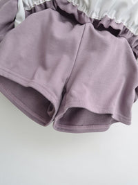 Lace Lantern Bud Mini Skirt For Women