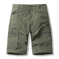 American Workwear Zipper Shorts High Street Fashion Outer Wear Loose Breeches