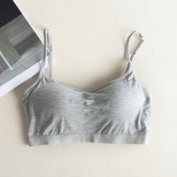 Bra With Chest Pad Without Steel Ring Small Sling Vest