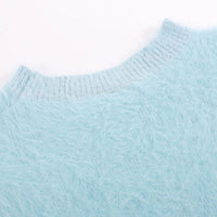 Fall Women's Clothing Plush Loose Knit Sweater