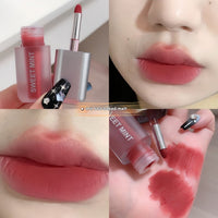 Velvet Lip Lacquer Matte Finish Long Lasting And Does Not Fade No Stain On Cup Lip Mud