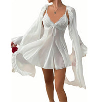 Nightdress Lace Pure Desire Suspender Skirt Mesh Outerwear Gown