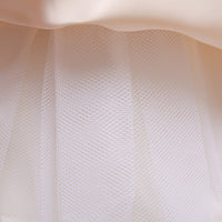Girls Wedding Dress Tutu Skirt New Handmade Flower Mesh