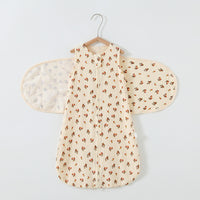 Baby Sleeping Bag Vest Cotton Gauze 4 Layers Bellyband Anti-startle Gro-bag
