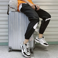 Men's Korean Style Trend Slim Fit Big Check