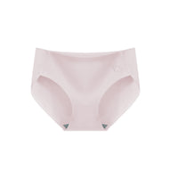 Women's Underwear One Piece Thin Seamless Cotton Antibacterial Mid-waist Briefs