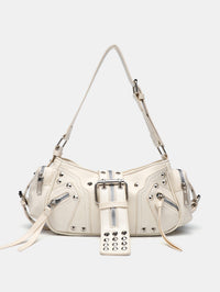 Motorcycle Punk Rivet Retro Womens Crossbody Bag